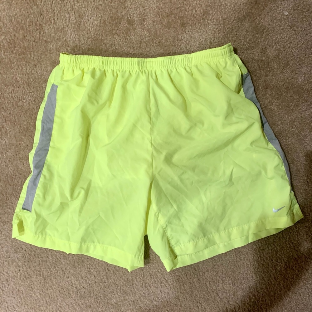Nike Neon Drawstring Shorts